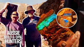 The Boulder Boys Unearth Massive Chunks Of Opal Worth $57K l Outback Opal Hunters