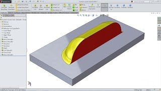 How to make custom forming tool (Louvers) in Solidworks