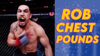Literally Just Robert Whittaker Pounding On His Chest