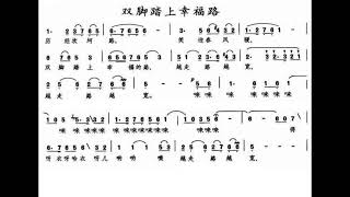 双脚踏上幸福路 降B调伴奏 - instrumental in B flat