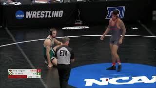 #1 E.Wick ( CP ) vs M.Olguin ( ORST ) 165 lbs | NCAA Wrestling Championshis 2022