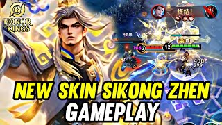 HOK : NEW SKIN SIKONG ZHEN GAMEPLAY - HONOR OF KINGS