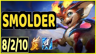 SMOLDER VS CAITLYN - 8/2/10 KDA ADC GAMEPLAY