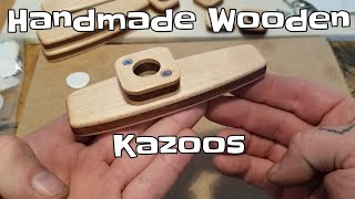 Making Homemade Wooden Kazoos