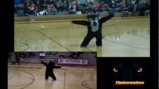 Villisca Corning Timberwolf Mascot