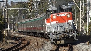 東急5000系6ドア車6両（元5117F・5120F用）甲種輸送