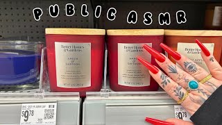 Public ASMR at Walmart | Tapping, Scratching, Fabric Sounds, Camera Scratching, Crinkles