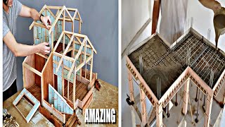 How to make a mini wooden house...!mr williams