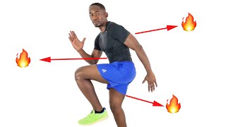 30 Min Full Body Workout to Burn Arm, Belly, and Thigh Fat - No Equipment