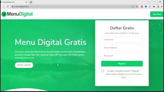 Rahasia Mendaftar dan Membuat Menu Digital di MenuDigital.biz.id