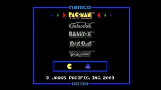 Jakks Pacific Namco 5-in-1 Plug \u0026 Play (2003) - All Games Gameplay