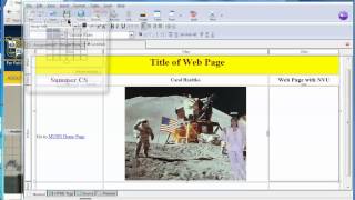 Web Page With NVU