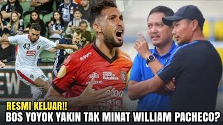 ‼️ Resmi Keluar Dari Bali United! 👀 PSIS Semarang Yakin Tak Minat William Pacheco?