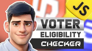 Building a Voter Eligibility Checker Website | HTML, CSS & JavaScript Tutorial