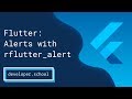 Flutter: Alert Dialogs with rflutter_alert
