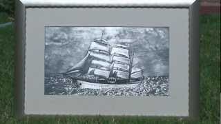 Caravel - metal wall art