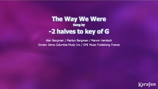 The Way We Were - lower key