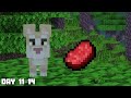 I Survived 100 Days as a LION in Minecraft