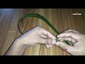 ഓലപ്പാമ്പ് how to make snake by a coconut leaf