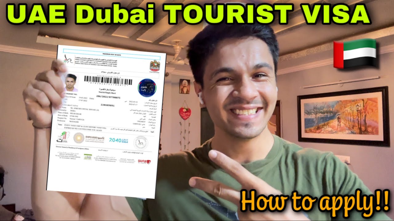 UAE - Dubai TOURIST VISA | HOW TO APPLY | Complete Guide - YouTube