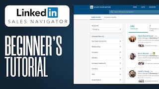 How To Use LinkedIn Sales Navigator | Tutorial For Beginners (2024)