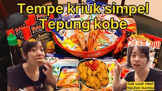 MASAK TEMPE KRIUK‼️TEPUNG KOBE AJAIB.