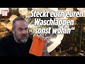 „Bundesregierung – schämt ihr euch nicht?“ | Carsten Stahl bei Viertel nach Acht