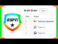 How To Change The Draft Order On ESPN Fantasy