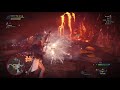 【mhw】魔物猎人 世界 太陽熊熊燃燒之時 歷戰王炎王龍 3分30秒 帝王水弓