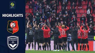 STADE RENNAIS FC - FC GIRONDINS DE BORDEAUX (6 - 0) - Highlights - (SRFC - GdB) / 2021-2022