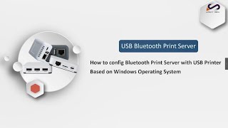 Bluetooth Print Server Printer Adapter for USB Printers Setting Guide LOYALTY SECU