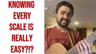 Learning Guitar Scales the Wrong Way?!