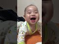 笑いのツボにはまるw赤ちゃん🥺生後6ヶ月　funny baby