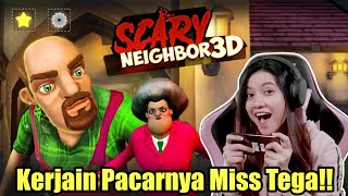 Ngerjain Pacarnya Miss Tega..Guru Cantik Kesayangan Kita!! Scary Neighbor 3D Indonesia - Part 1