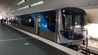 Riding Miami-Dade Metrorail, Downtown Miami to Miami International Airport