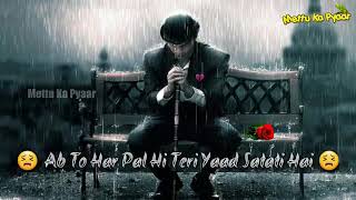 Pehale to kabhi kabhi Gam Tha sad WhatsApp status m.j.