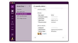 Optimize your security operations with Slack | Slack for Security