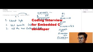 Embedded C Coding Interview Questions ||Part 1 ||Firmware developer|| #embedded #interview #coding