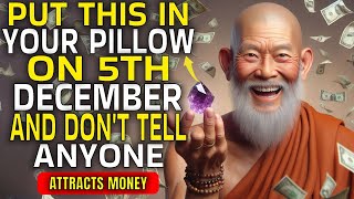 If You put This In Your Pillow On 5TH December, Your Money Problems Will End | Buddhist Teachings