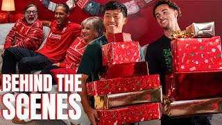A Very Merry Reds Christmas Advert 🎄| Behind The Scenes ft. van Dijk, Gakpo & more | Liverpool FC