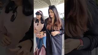 Aishwarya Aradhya At Airport 😍#shortvideo #shorts #ytshort #youtubeshorts #aishwarya