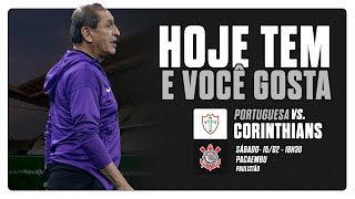 CORINTHIANS X PORTUGUESA | REACT AO VIVO | PAULISTÃO 2025