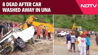 Una News Today | 8 Dead After Car Washed Away On Tahliwal-Mahilpur Road In Una