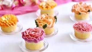 You Only Need 1 bowl and 1 Piping Bag To Pipe Different Buttercream Flowers! - ZIBAKERIZ