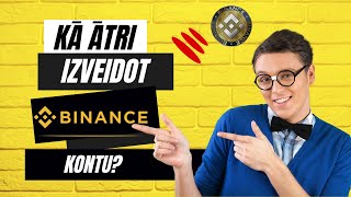 👨🏻‍🎓Kā izveidot bezmaksas kontu Binance kriptovalūtu biržā - praktisks video ceļvedis soli pa solim!