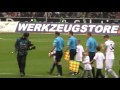 einlaufkind bei borussia mönchengladbach