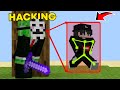 How I Outsmart a Hackers Only Server in Minecraft!