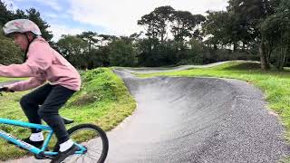 Falmouth pump track with PPT crew