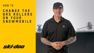 How to change the QRS rollers on your snowmobile | Ski-Doo