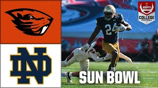 Sun Bowl: Oregon State Beavers vs. Notre Dame Fighting Irish |  Game Highlights